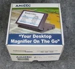 Amigo Enhanced Vision Desktop Magnifier Model: Amg-a New In Open Box. Fixed Price $62.99.
