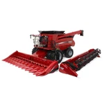 Ertl 1/16 Big Farm Case Ih 8240 Combine With Grain Head & Corn Set 47391. Fixed Price $179.99.