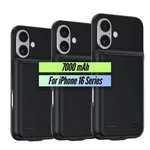 6800MAH Battery Charger Case Power Bank Charging Cover For Iphone 16 15 14 13 12. Fixed Price $24.34.