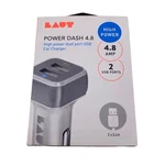 Laut Power Dash 4.8 Amp Car Charger - White. Fixed Price $9.90.