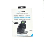 Tylt Crest Qi Certified Wireless Charger For Apple Iphone Airpods Samsung Black. Fixed Price $10.88.