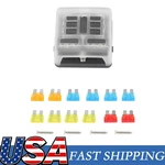 6 Way Car Boot Power Distribution Fuse Box 12-24V Replacement For Rv Marine Auto. Fixed Price $9.99.