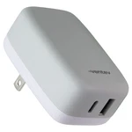 Ventev 27W (usb-a + Usb-c) Dual Port Ultra Fast Wall Charger Gray / White. Fixed Price $13.19.
