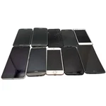 Lot Of Smartphones Samsung Note Ii S7 A10 Iphone Lg Flex 2 Lumia 640XL. Fixed Price $225.95.