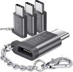Jsaux Micro Usb (female) To 4-PACK, Aluminum Type Adapter.... Fixed Price $12.53.