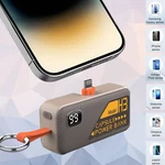 Portable Keychain 5000MAH Power Bank Charger. Usb-c And Ios Output. Fixed Price $19.99.