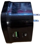 Zgear Oc 3.0 Fast Wall Charger Dual Port Usb-c Usb-a Power Adapter. Fixed Price $17.95.