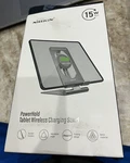 Nillkin NKT01 Powerhold Tablet Wireless Charging Stand Metal, Mystic Silver. Fixed Price $20.00.