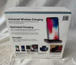 Ubiolabs Universal Wireless Charging Stand For Iphone Galaxy Qi Certified. Fixed Price $11.00.