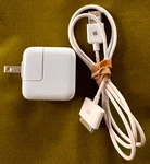Apple 10W Usb Power Adapter 30 Pin Cable Bundle White A1357 Iphone Ipad. Fixed Price $10.99.