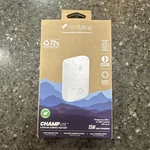Nimble Champ Lite 5K Portable Charger, 15W Usb-c Fast Charging Power Bank, White. Fixed Price $24.99.