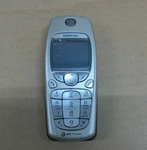 Vintage Nokia 3595 At&t Wireless Silver Cell Phone W/ Battery Untested Charge. Fixed Price $12.00.