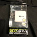 Macally Usb Charger For Iphone And Ipod (white). Fixed Price $9.99.
