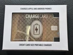Aquavault Ultra-thin Credit Card Sized Portable Charger 2300MAH Power Bank. Fixed Price $29.00.