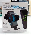 Cobaltx Wireless Charging Air Vent Cradle Mount With Auto Sensor Grip. Fixed Price $18.98.