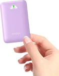 Anouv Portable Charger Mini Power Bank 10000MAH, Led Indicator Light, Purple. Fixed Price $57.48.