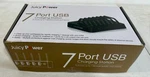 Juicy Power 7 Port Usb Desktop Charging Station AVLT-CH18 W/new Cables Free Ship. Fixed Price $29.95.