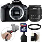 Canon Eos 2000D / Rebel T7 Dslr 24.1MP Camera + 18-55MM Lens Accessory Kit. Fixed Price $420.99.