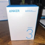 Anker Series 3 Qi Wireless Charging Station Stand Usb-c White/blue W/ Cable. Fixed Price $30.00.
