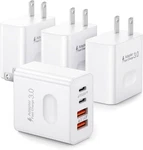 Usb Charger Pack 40W 4-PORT Fast Charging Blocks Wall Charg.... Fixed Price $33.10.
