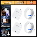 Fast Charging 45W Usb Charger Block + 10FT Type Cable For Iphone 17/16/15. Fixed Price $43.19.