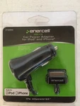Enercell 5VDC/1.5A Car Power Adapter For Ipod And Iphone 2730694. Fixed Price $7.50.