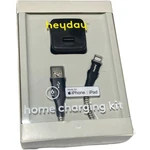 2-PORT Wall Charger Usb-c 15W & Usb-a + 6FT Lightning Cable Heyday Mfi Certified. Fixed Price $7.00.