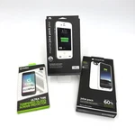 Mophie Juice Pack Battery Case Bundle Iphone 4S 6 Plus Cellet Screen Protector. Fixed Price $35.00.