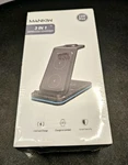 Mankiw 3 Wireless Charger 15W Fast Charging Station New Sealed. Fixed Price $32.00.
