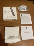 New In Box Apple And Dock. White For Ipods + Iphones. M596ZM/B. Fixed Price $20.50.