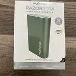 Mycharge Razorxtra 9000 Mah Portable Battery Power Bank, /g. Fixed Price $28.30.