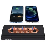 Uumao Magnetic Wireless Charging Pad, 5-COIL Triple Charger Station. Fixed Price $22.00.