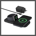 Belkin QI2 2-IN-1 Travel Pad Fast Charging Magsafe Compatible Black. Fixed Price $48.99.