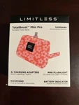 Limitless Totalboost Mini Pro 5,000 Mah Portable Power Bank Ocean Marble W/ Kick. Fixed Price $32.99.