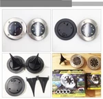 4 Pieces Stainless Steel Solar/led Adjustable Lights Inc Stakes. Fixed Price $21.41.