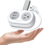 Orico Power Strip Ac Outlets Multitap Socket Extension Cord Electrical 3 Ft Usb. Fixed Price $14.11.