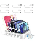 Pd Usb-c Charging Station For Iphone 13 Cosoos 81W 6-PORT Statio.... Fixed Price $38.99.