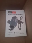 Chgeek Wireless Car Charger Phone Holder Mount, 15W Fast Charging Auto Black. Fixed Price $24.73.