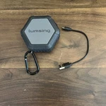 Lumsing Wireless Bluetooth Speaker With Charger Works. Fixed Price $11.00.