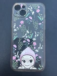Cute Kawaii Pink Hood Baby Angel Floral Garden Iphone Case Clear Tpu. Fixed Price $20.00.