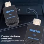 For Apple Ios Android Auto Smart Usb Plug&play 2 In 1 Wireless Carplay Adapter. Fixed Price $23.98.