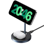 Ugreen Magflow 2-IN-1 Magnetic Wireless Charging Stand Fast Black. Fixed Price $53.64.
