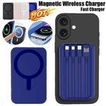 Magnetic Wireless Charger 900000MAH Power Bank Battery Pack Niffpd. Fixed Price $13.90.