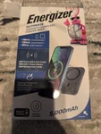 Energizer 5,000 Mah Ultimate Magnetic Wireless Fast Charge Power Bank Open New!. Fixed Price $14.99.