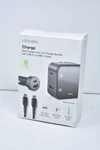Ubio Labs 30W Fast Wall + Car Charger Bundle W/ Usb-a Usb-c Dual Ports. Fixed Price $14.75.