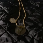 Solar Energizer Vintage Necklace 1977 Tech Jewelry Pat #4,173,229 Golden Power. Fixed Price $129.01.