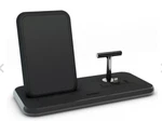 Zens ZEDC06B/00 Stand+dock Aluminium Fast Wireless Charger - Black For Iphone. Fixed Price $69.22.