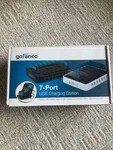 Gofanco 7-PORT 65W Charging Station 2.4A Black (USBCHARGE7P). Fixed Price $25.00.