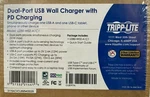 Tripp Lite U280-W02-A1C1 Wall Charger Dual Port Usb And. Fixed Price $49.95.