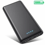 Portable Charger Power Bank 26800MAH, Ultra-high Capacity Safer External Cell.... Fixed Price $26.00.